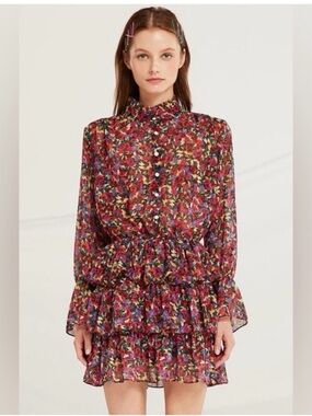storets Belen tiered ruffle dress